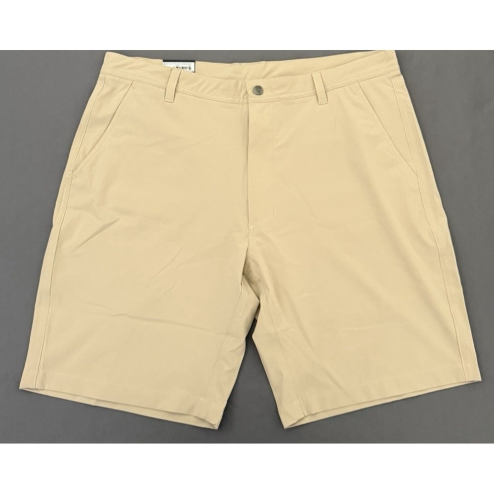 FJ FootJoy Performance Shorts Mens 36 Khaki Golf Stretch Comfort Lightweight New